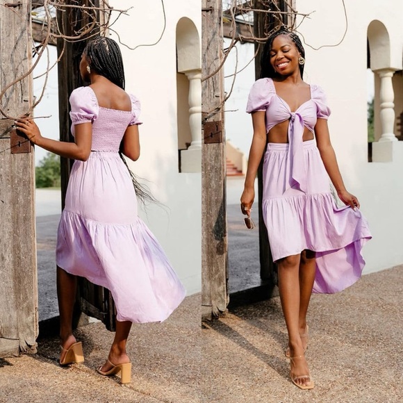 NWT The Drop Women's Lavendula High Low Hem Tiered Skirt SIZE XXL - Picture 1 of 17